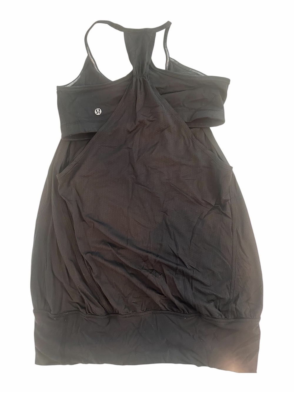 lululemon athletica Black Cold-Shoulder Tank Top - Picture 2 of 3